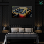 Lamborghini V7 - Neon Car Art