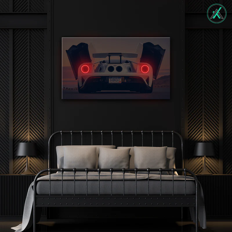 Nissan GTR V6  - Neon Car Art