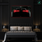 Lamborghini V6 - Neon Car Art