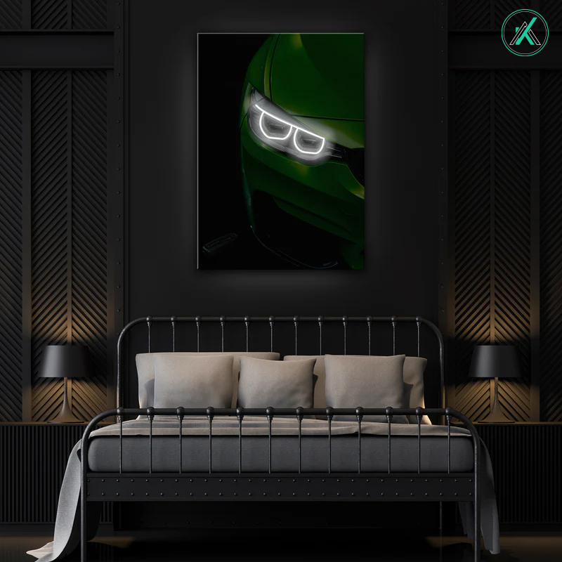 BMW V2 - Neon Car Art