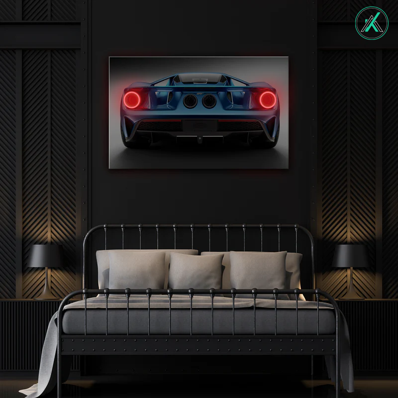 Nissan GTR V4  - Neon Car Art