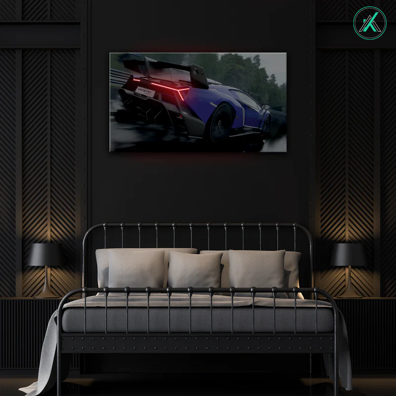 Lamborghini V1 - Neon Car Art