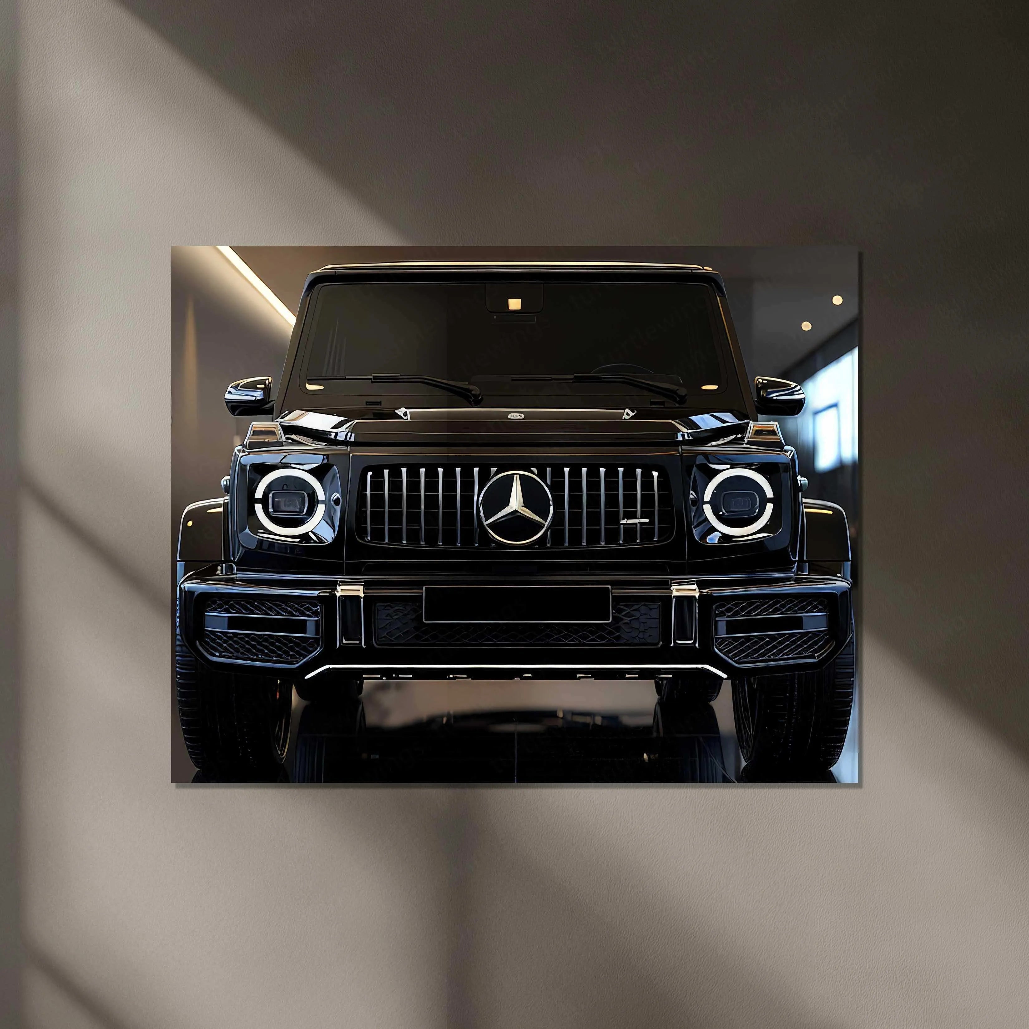 Mercedes GLS G Wagon Neon LED Metal Frame 1