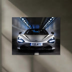 LED | 🚀 McLaren 720S Spider Neon LED Metal Poster | Supercar Wall Art | Luxury Automotive Glow Decor