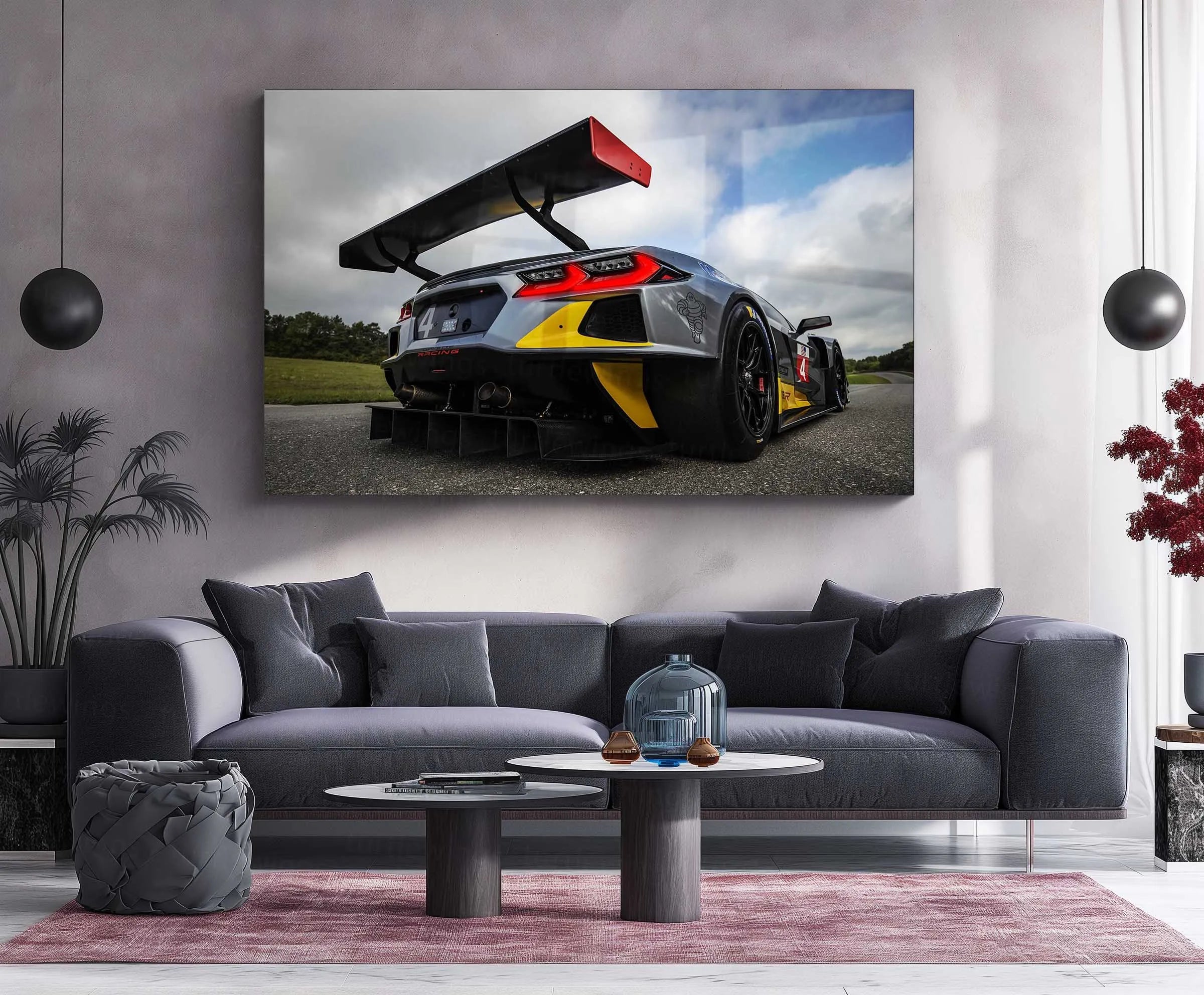 LED | ⚡ Chevrolet Camaro Neon LED Metal Poster | Muscle Car Wall Art | Illuminated Garage & Gamer Decor 02