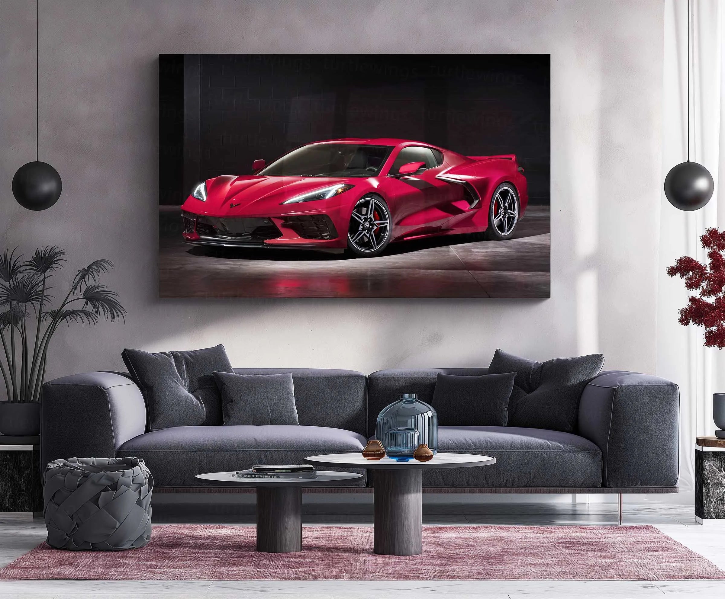 LED | ⚡ Chevrolet Camaro Neon LED Metal Poster | Muscle Car Wall Art | Illuminated Garage & Gamer Decor 03