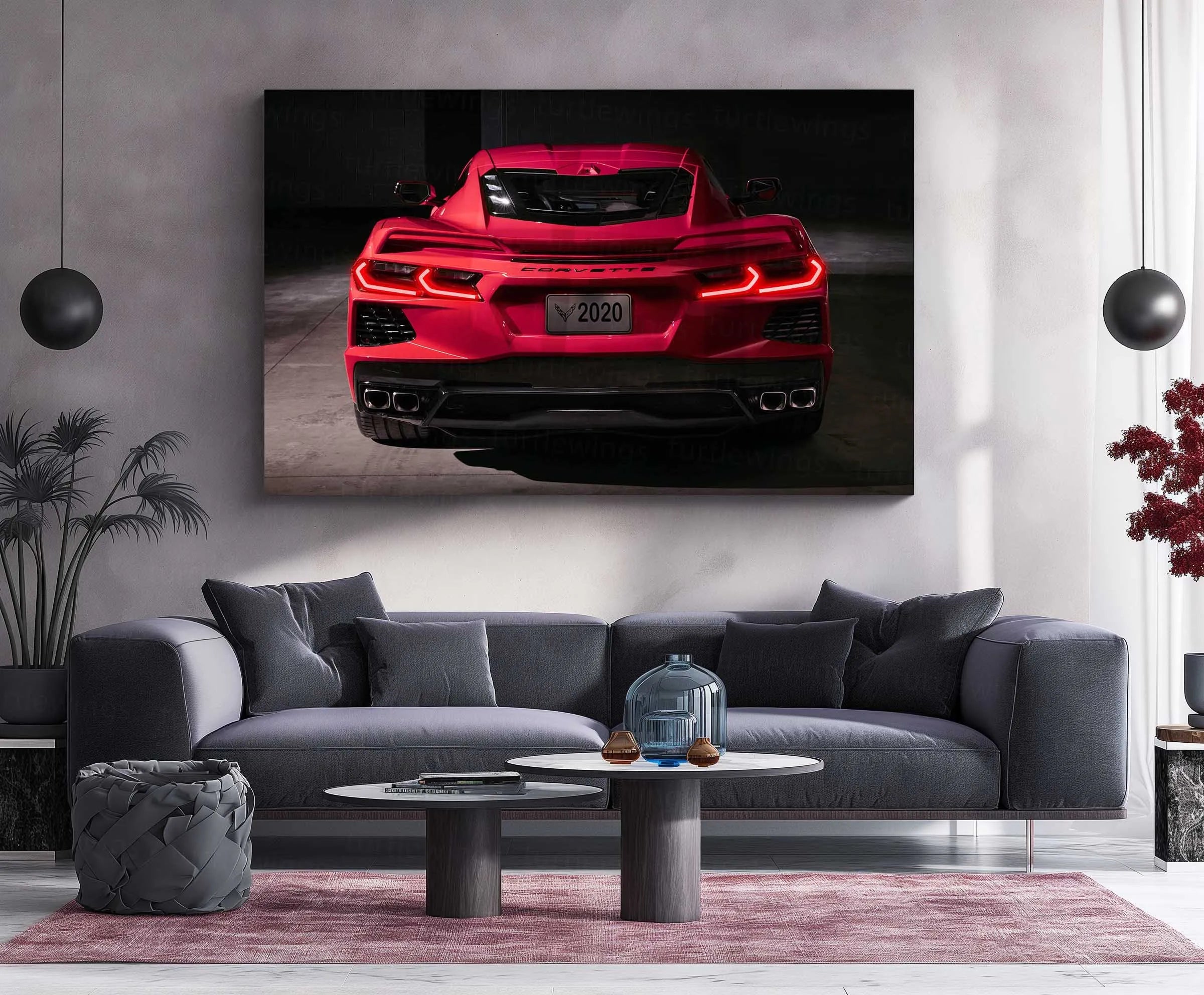 LED | ⚡ Chevrolet Camaro Neon LED Metal Poster | Muscle Car Wall Art | Illuminated Garage & Gamer Decor 03