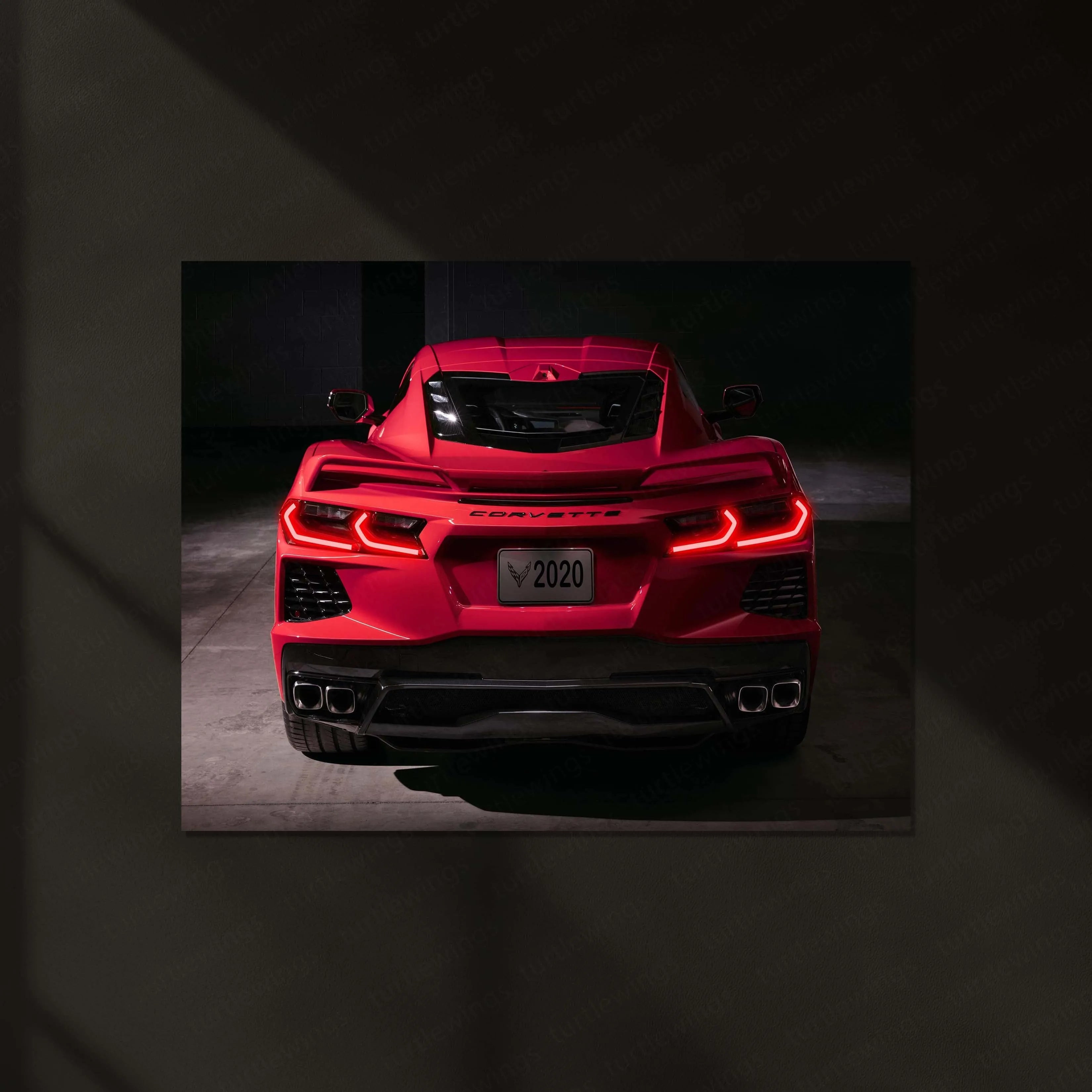 LED | ⚡ Chevrolet Camaro Neon LED Metal Poster | Muscle Car Wall Art | Illuminated Garage & Gamer Decor 03