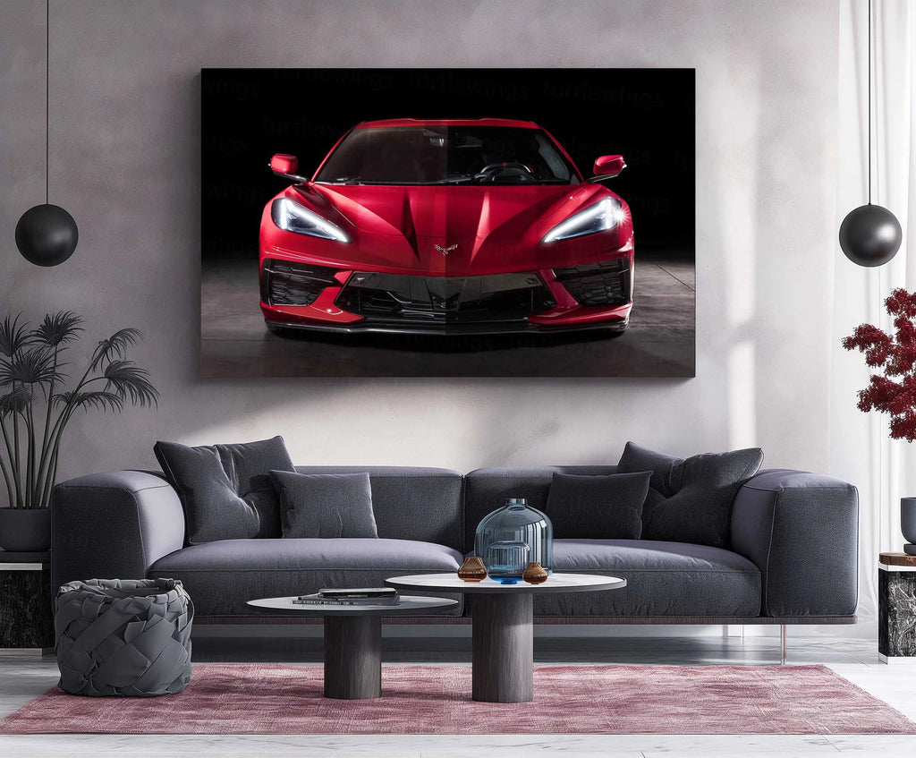 LED | ⚡ Chevrolet Camaro Neon LED Metal Poster | Muscle Car Wall Art | Illuminated Garage & Gamer Decor 04