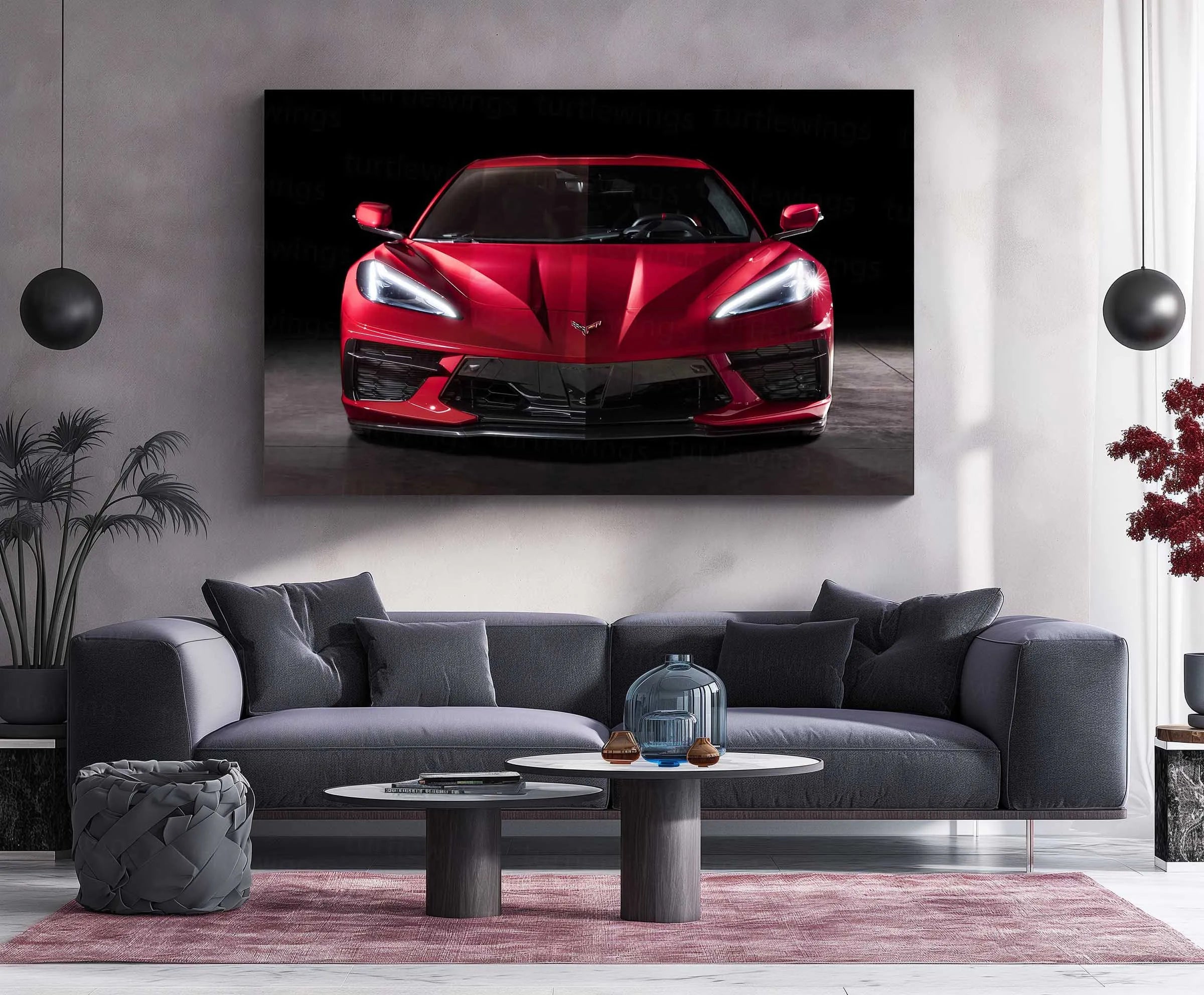 LED | ⚡ Chevrolet Camaro Neon LED Metal Poster | Muscle Car Wall Art | Illuminated Garage & Gamer Decor 04