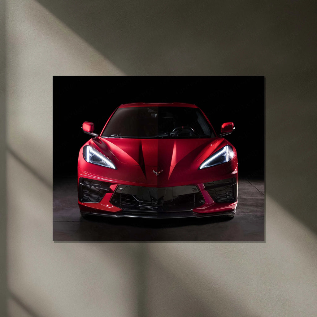 LED | ⚡ Chevrolet Camaro Neon LED Metal Poster | Muscle Car Wall Art | Illuminated Garage & Gamer Decor 04