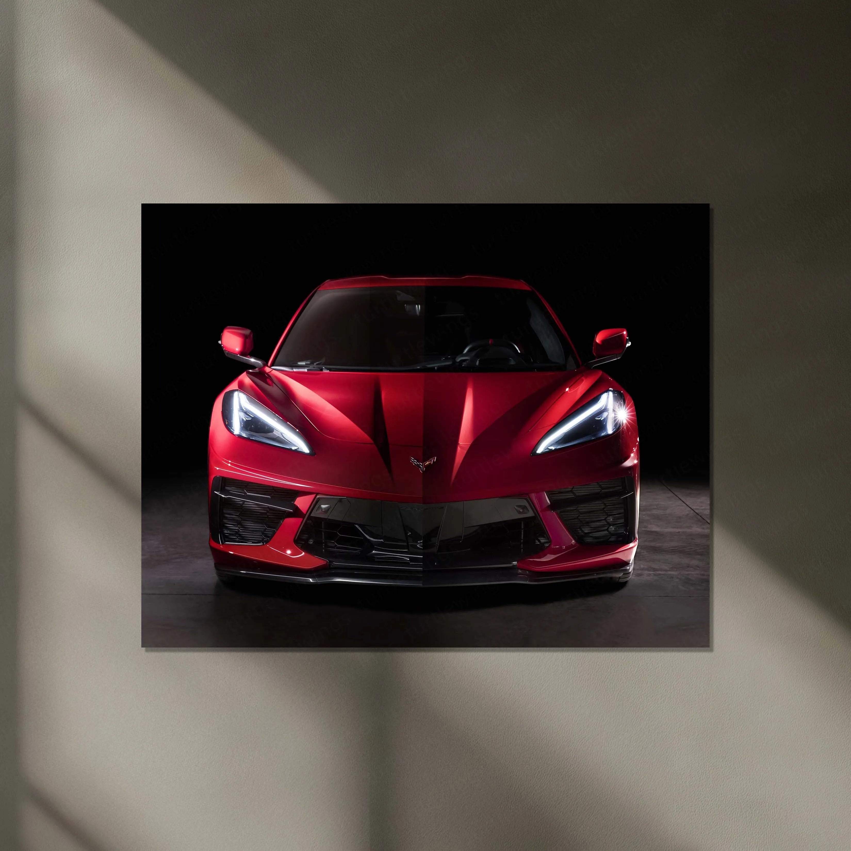 LED | ⚡ Chevrolet Camaro Neon LED Metal Poster | Muscle Car Wall Art | Illuminated Garage & Gamer Decor 04
