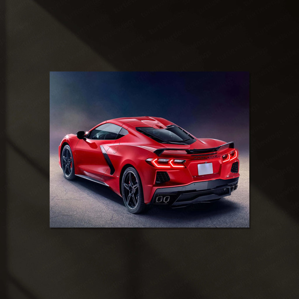 LED | ⚡ Chevrolet Camaro Neon LED Metal Poster | Muscle Car Wall Art | Illuminated Garage & Gamer Decor 05