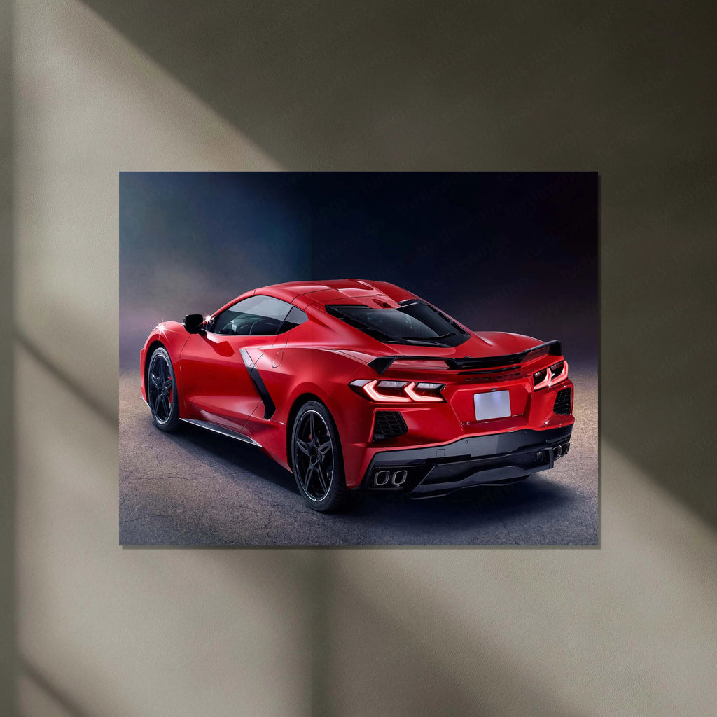 LED | ⚡ Chevrolet Camaro Neon LED Metal Poster | Muscle Car Wall Art | Illuminated Garage & Gamer Decor 05