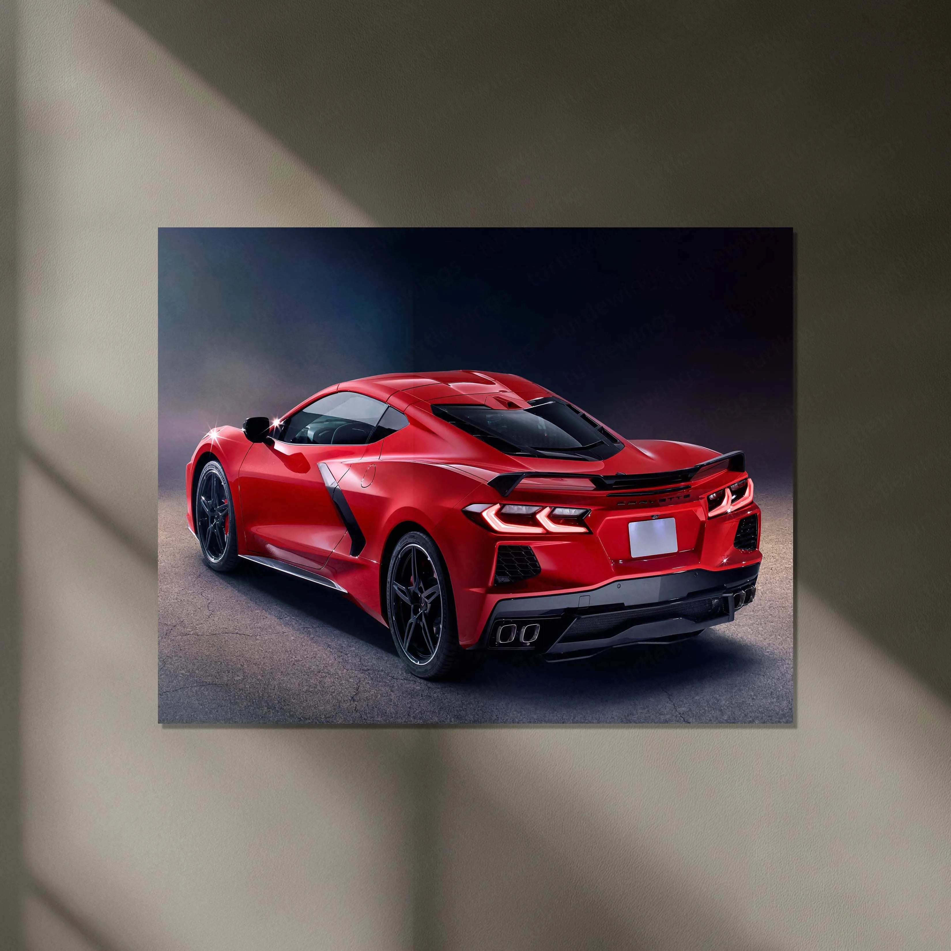 LED | ⚡ Chevrolet Camaro Neon LED Metal Poster | Muscle Car Wall Art | Illuminated Garage & Gamer Decor 05