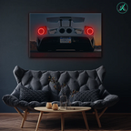 Nissan GTR V5  - Neon Car Art
