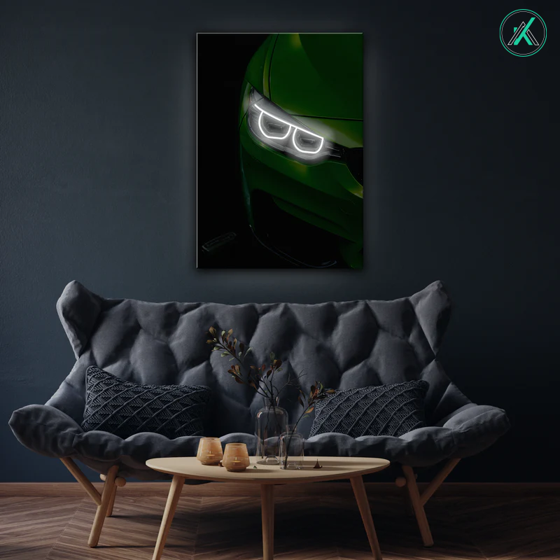 BMW V2 - Neon Car Art