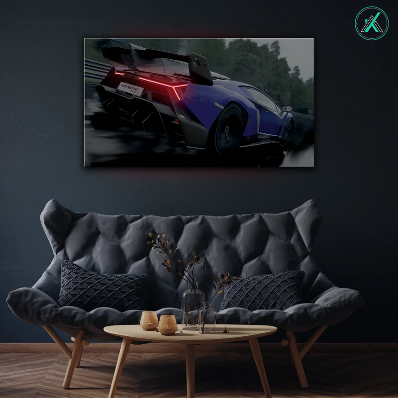 Lamborghini V1 - Neon Car Art