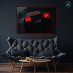 Mustang V3  - Neon Car Art