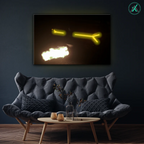 Lamborghini V9 - Neon Car Art