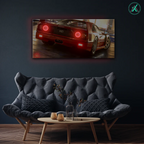 Ferrari V1 - Neon Car Art