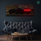 Bugatti V4 - Neon Car Art