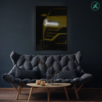 Lamborghini V10 - Neon Car Art