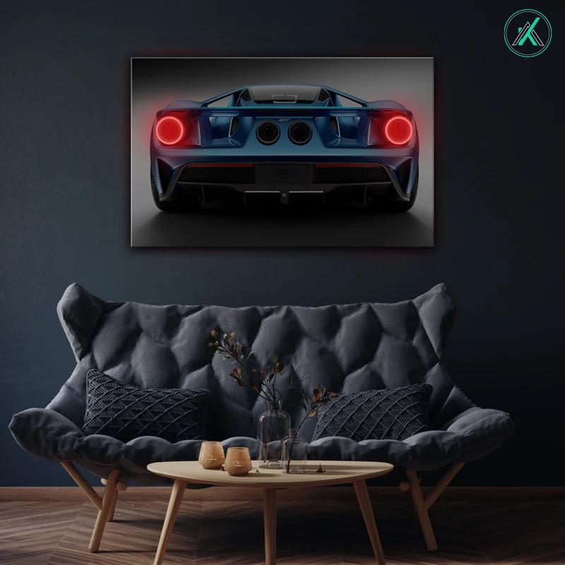 Nissan GTR V4  - Neon Car Art