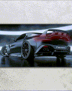 Aston Martin - Neon Car Art