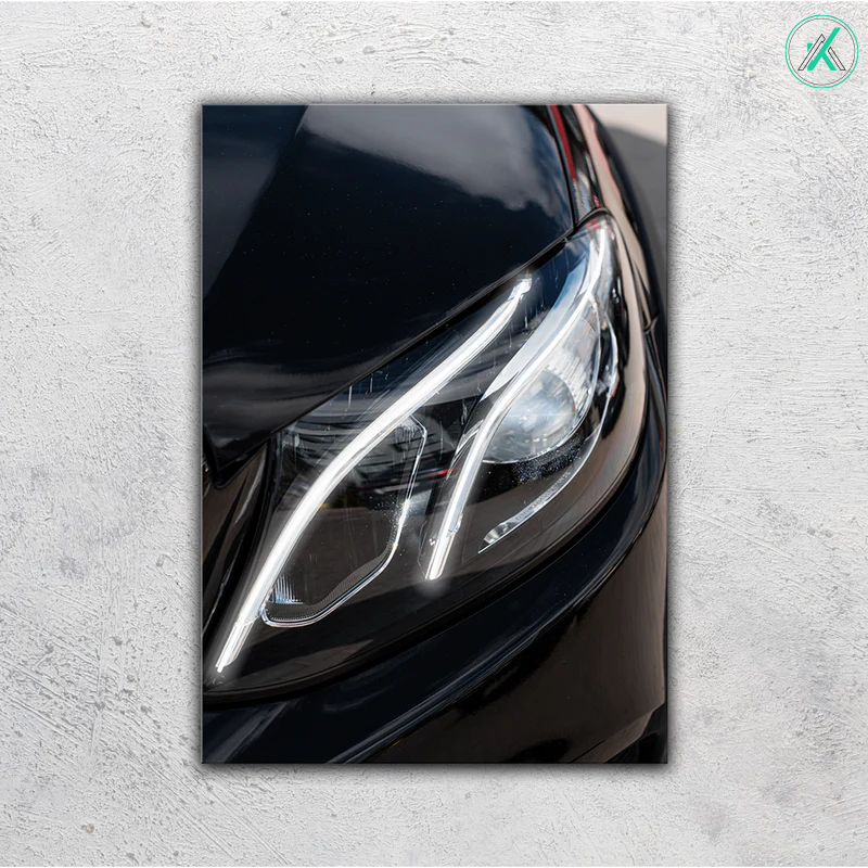 Mercedes V2  - Neon Car Art