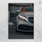 Mercedes V1  - Neon Car Art