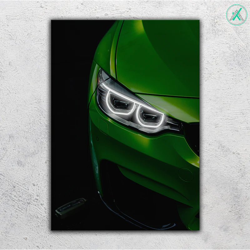 BMW V2 - Neon Car Art