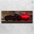 Bugatti V4 - Neon Car Art