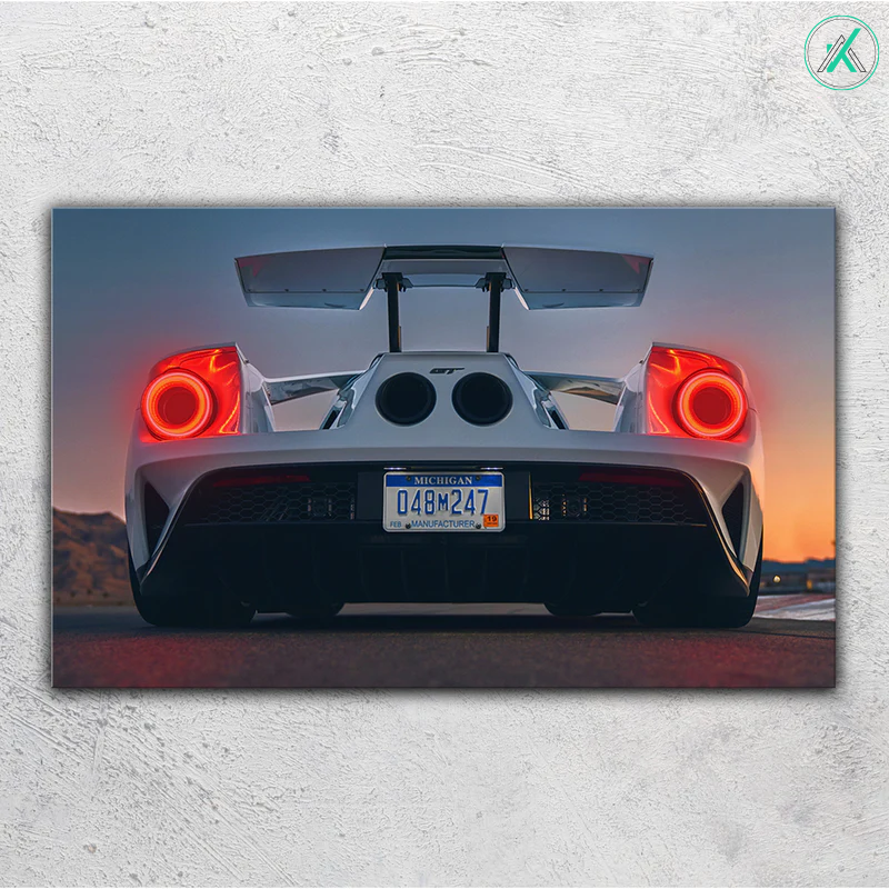 Nissan GTR V5  - Neon Car Art