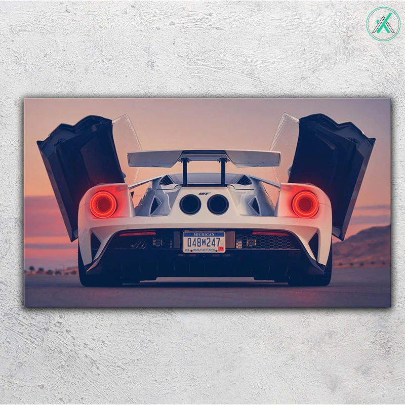 Nissan GTR V6  - Neon Car Art