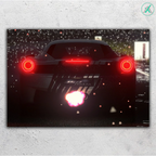 Nissan GTR V3  - Neon Car Art