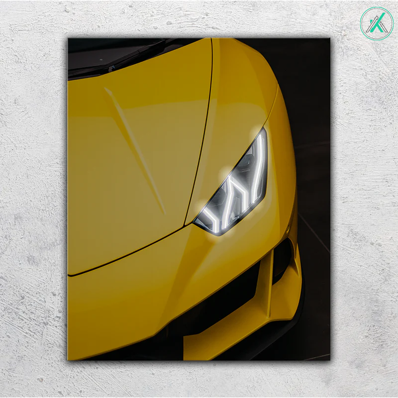 Lamborghini V11 - Neon Car Art
