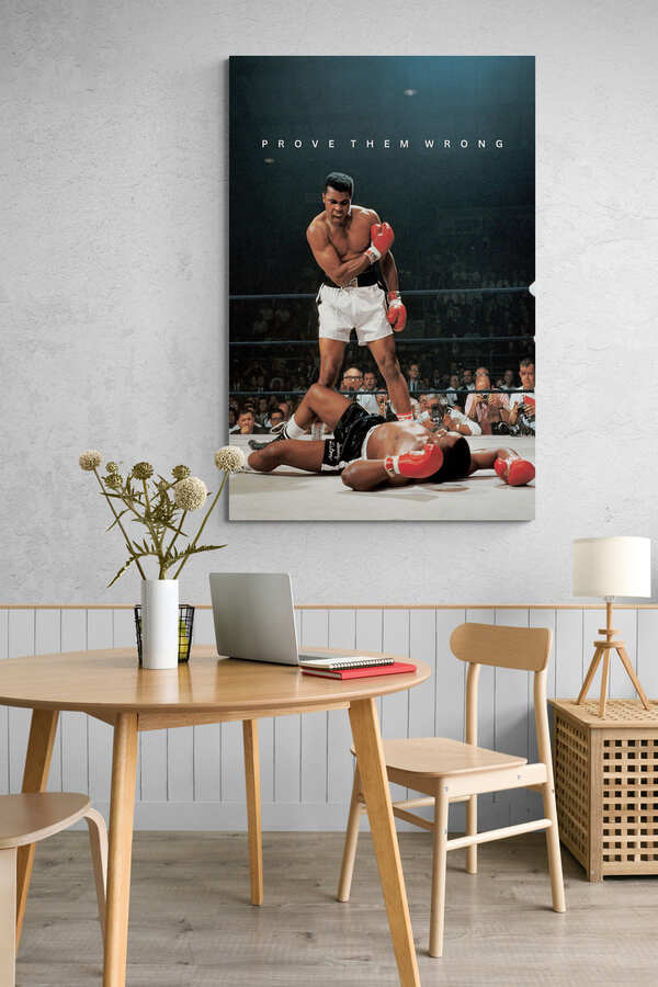 Muhammad Ali - "Prove Them Wrong" - Celebrity Wall Art