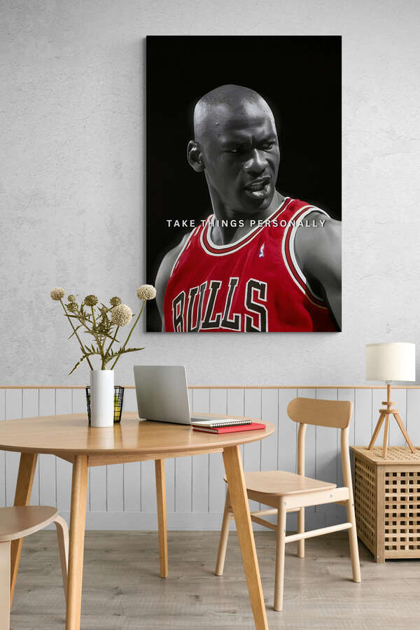 Michael Jordan - "Take Things Personally" - Celebrity Wall Art