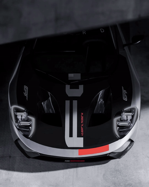Ford GT V1 - Neon Car Art