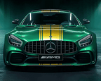 Mercedes Racing - Neon Car Art