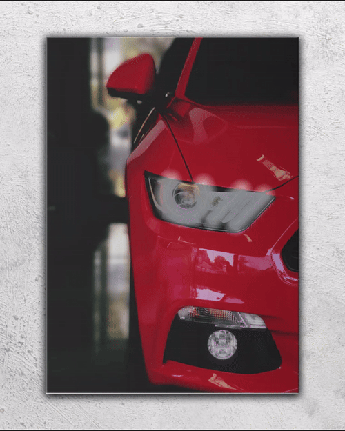 Mustang V4  - Neon Car Art