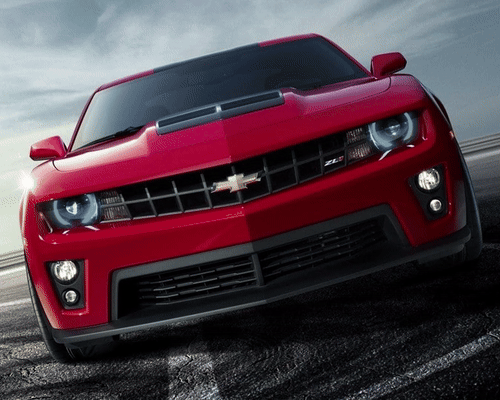 Chevrolet Camaro V7 - Neon Car Art