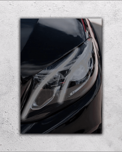 Mercedes V2  - Neon Car Art