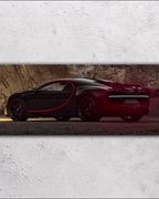 Bugatti V4 - Neon Car Art