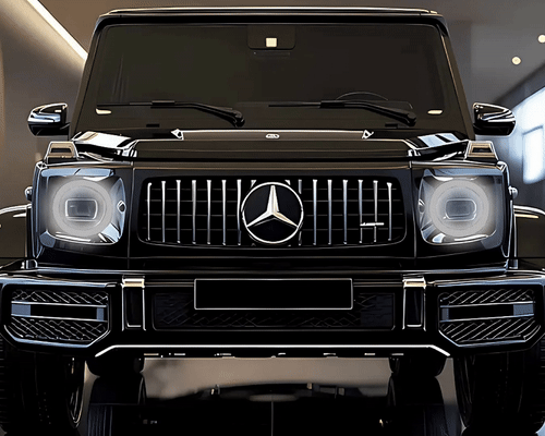 Mercedes G Wagon V2 - Neon Car Art