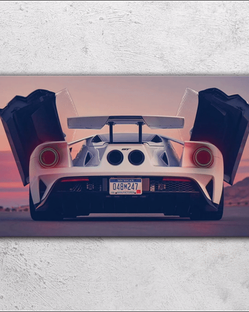Nissan GTR V6  - Neon Car Art