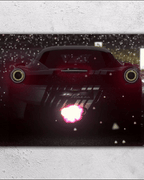 Nissan GTR V3  - Neon Car Art