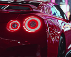 Nissan GT-R V3 - Neon Car Art