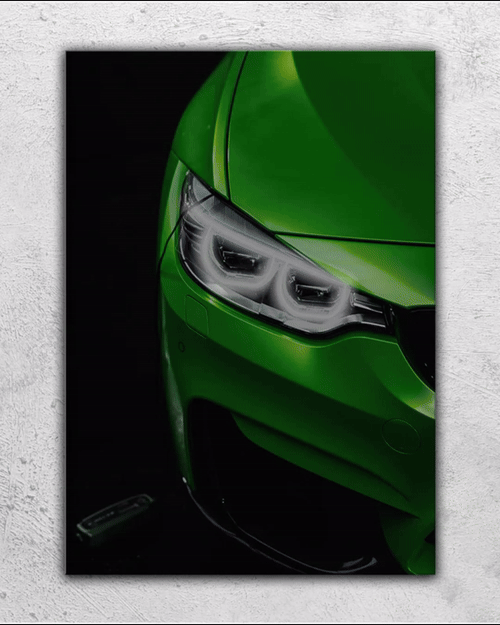 BMW V2 - Neon Car Art